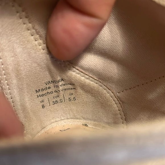 Kelly & Katie Vandra Lace-Up Open/Peep Toe Heels, size 8 - Picture 11 of 11